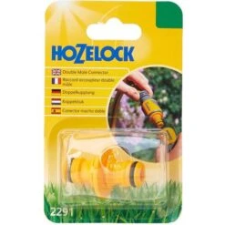 Hozelock 2291 Double Male Connector 12.5mm (1/2in) HOZ2291