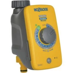 Water Timer Select Yellow And Grey Hozelock