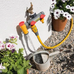 Hozelock Flowmax 3-Way Tap Connector - 2250 -GardenWater Pro Sales 2250 large 2