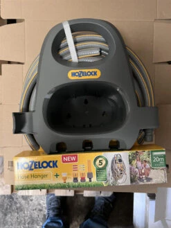 2364 Hozelock Hose Hanger Starter Set 20m Hose