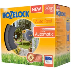 Hozelock Auto Reel 20m - 2401 -GardenWater Pro Sales 2401 packaging