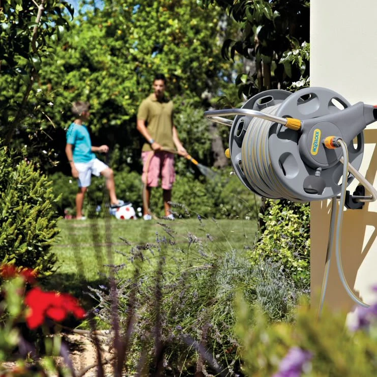 Hozelock 60m 2 In 1 Hose Storage System With 50m Of Hose 2 Hozelock 60m 2 In 1 Hose Storage System With 50m Of Hose - Image 2