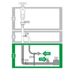Hozelock End Of Line Pressure Compensating Dripper - 2785 5 Hozelock End Of Line Pressure Compensating Dripper - 2785 -GardenWater Pro Sales 2785 abc