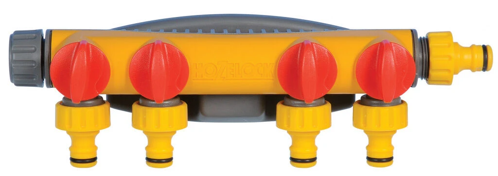 Hozelock 2150R0000 4-Way Tap Connector 1 Hozelock 2150R0000 4-Way Tap Connector