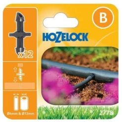 Hozelock 2778 Straight Connector 4mm (Pack 12) - HOZ27780012