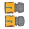 Hozelock 2070 Soft Touch Hose End Connector Pack Of 2