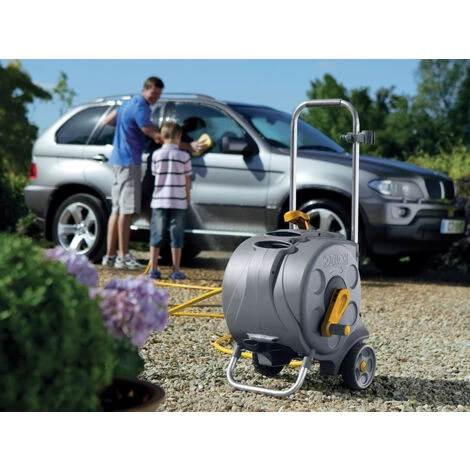 Hozelock 2416R0000 2416 Freestanding Compact Hose Reel + 30m Of 12.5mm Hose HOZ2416 3 Hozelock 2416R0000 2416 Freestanding Compact Hose Reel + 30m Of 12.5mm Hose HOZ2416 - Image 3