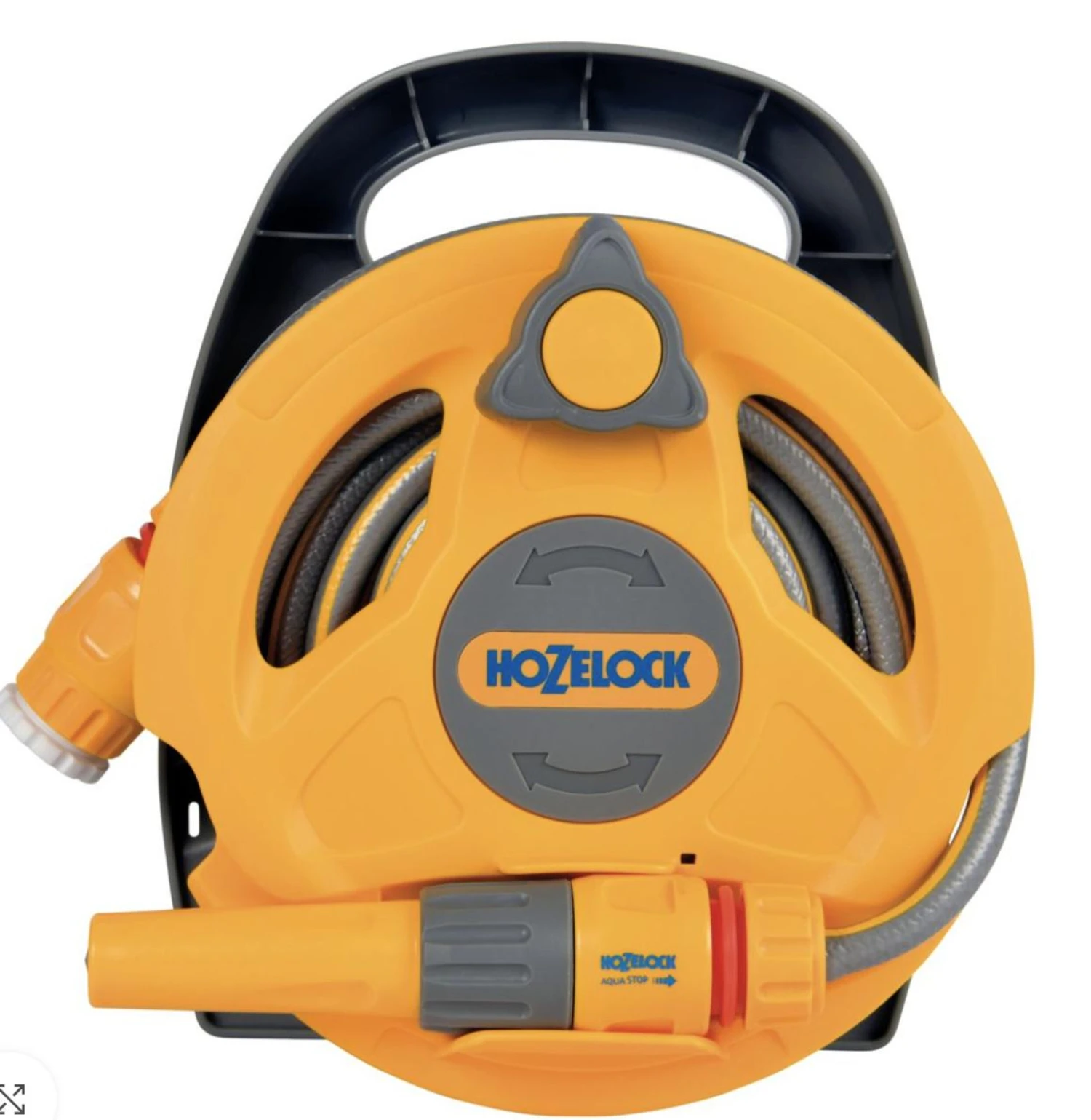 Hozelock 2427 Small Hose And Reel, Ideal For Patios And Balconies 1 Hozelock 2427 Small Hose And Reel, Ideal For Patios And Balconies