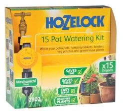 Hozelock 15 Pot Watering Kit With Mechanical Timer 2802