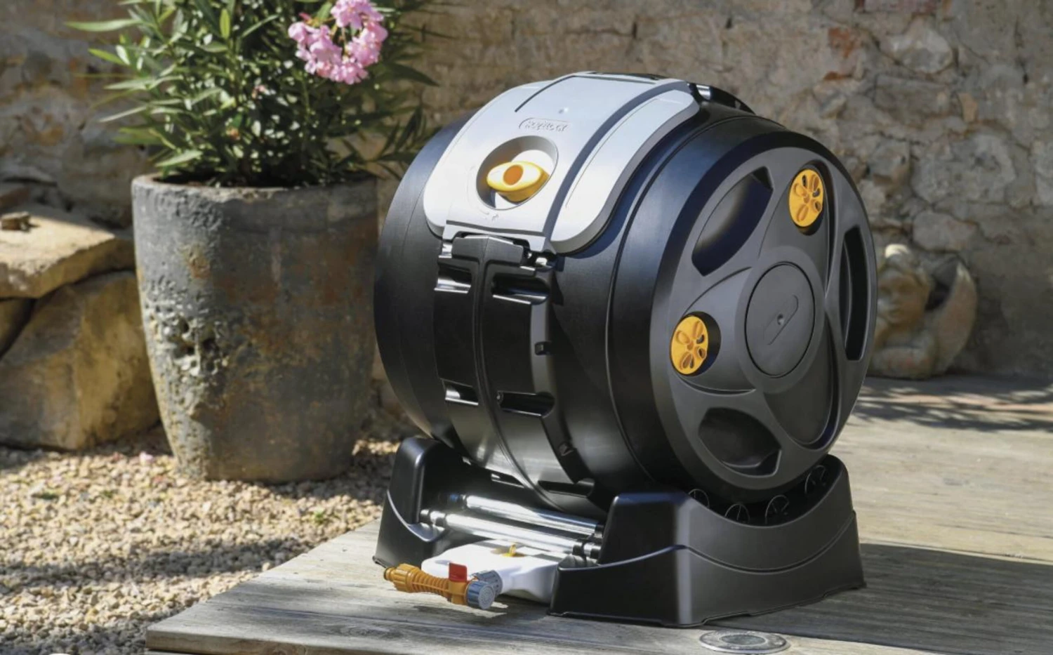 Hozelock 4001 8000 Easy Mix 2 In 1 Composter 2 Hozelock 4001 8000 Easy Mix 2 In 1 Composter - Image 2