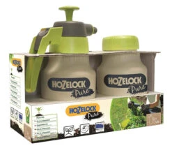 Hozelock 4204 Pure Kit Natural Gardening, Yellow & Grey, 7L