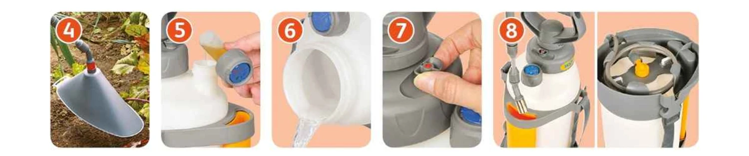 Hozelock 4807 PRO 7 Litre Pump Pressure Sprayer 3 Hozelock 4807 PRO 7 Litre Pump Pressure Sprayer - Image 3