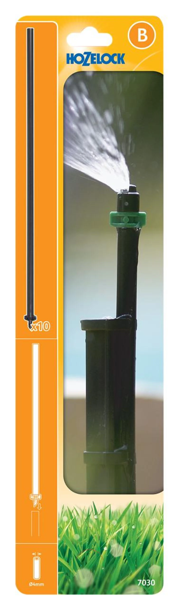 Hozelock 7030 Micro Sprinkler Extension Pipe (10 Pack) 1 Hozelock 7030 Micro Sprinkler Extension Pipe (10 Pack)