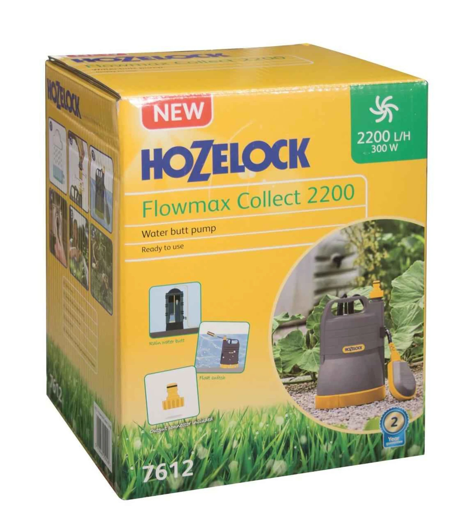 Hozelock 7612 Water Butt Pump 300W 2 Hozelock 7612 Water Butt Pump 300W - Image 2