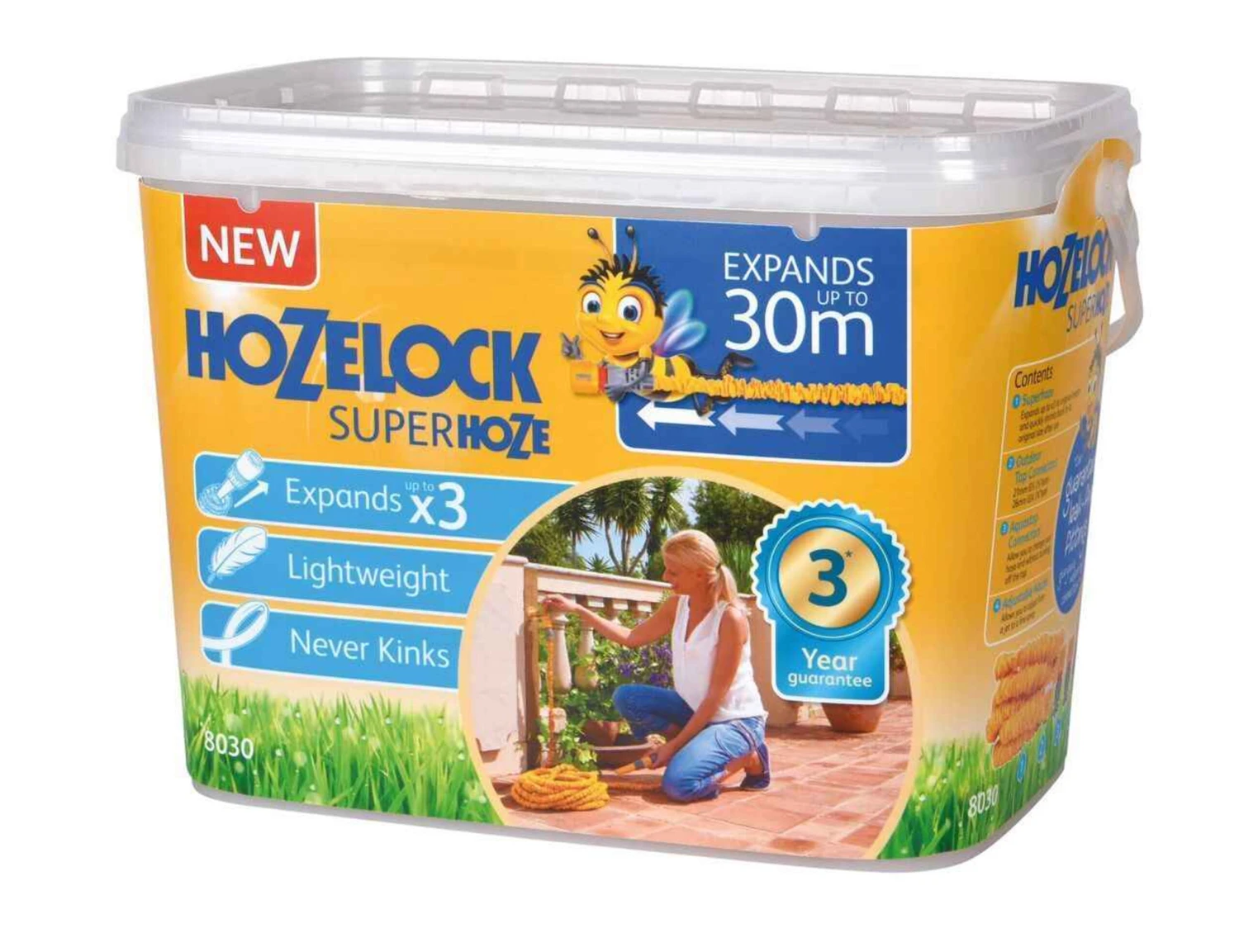 Hozelock 8030 Superhoze 30m Expanding Hose Set 2 Hozelock 8030 Superhoze 30m Expanding Hose Set - Image 2
