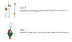 HOZELOCK AQUASOLO 3 + 1 SET MEDIUM (GREEN) FOR POTS Ø30 - 40CM 2717 Pack Of 4 Ideal For Holiday Watering Indoor And Outdoor -GardenWater Pro Sales hozelock aquasolo 2717 8000 40cm pot pack of 4 ideal for holiday watering indoor and outdoor ftb6015 63055.1600066324