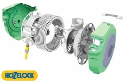 Hozelock Auto Reel 40m - 2595 -GardenWater Pro Sales hozelock autoreel exploded