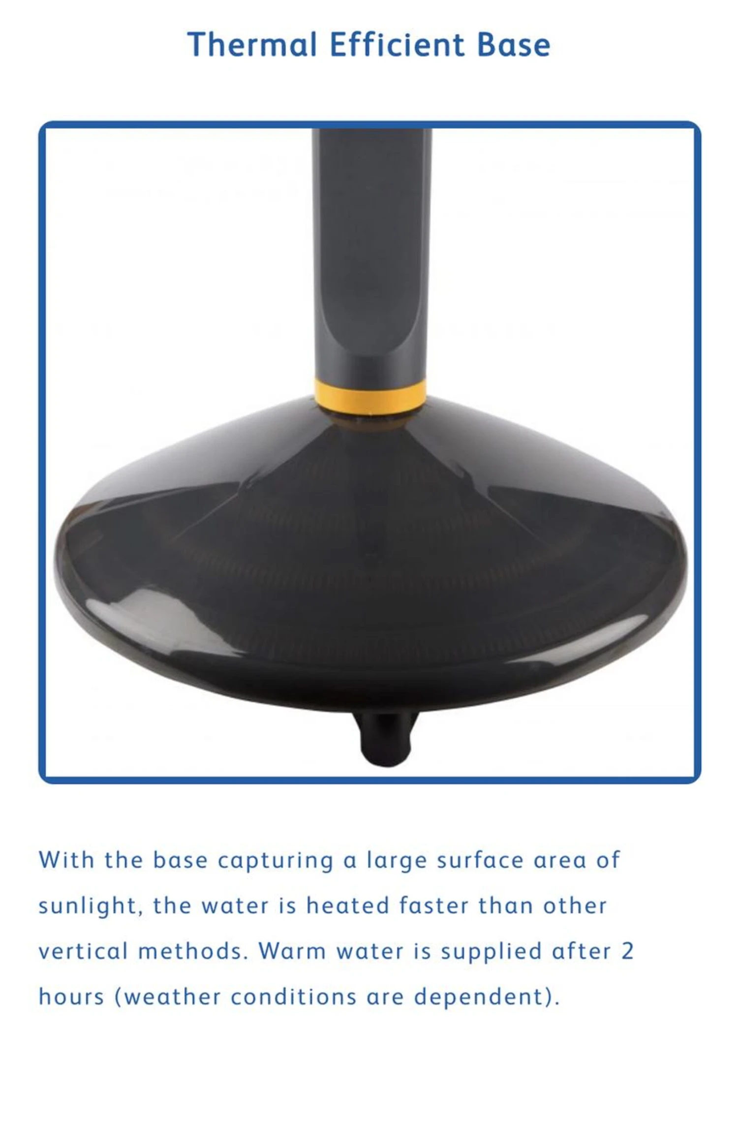 Hozelock Garden Solar Shower 100-100-213 3 Hozelock Garden Solar Shower 100-100-213 - Image 3