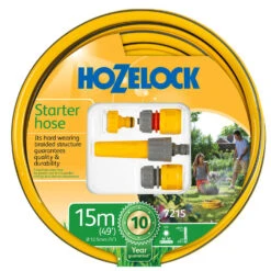 Hozelock 15m Starter Hose And Fittings Set