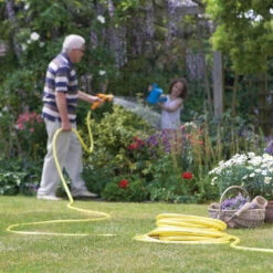 Hozelock 50m Ultimate Hose - 7850 5 Hozelock 50m Ultimate Hose - 7850 -GardenWater Pro Sales l hozelock 7850 lifestyle